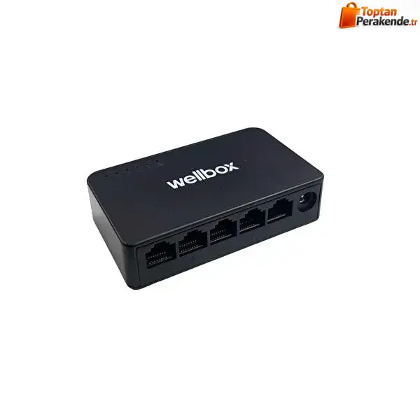 WellBox WB-1005GS 5 Port 10/100/1000 Gigabit Ethernet Switch